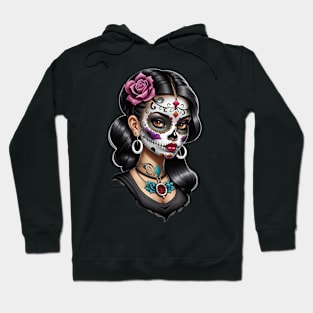 Catrina Dia De Los Muertos Hoodie